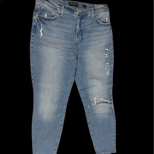 NEW WITH TAG WOMEN LUCKY BRAND HIGH WAISTED SKINNY BRIDGETTE JEAN PANTS SZ 12/31
